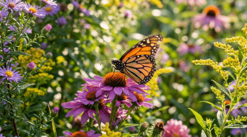 objevte tři jednoduché kroky, jak v zahradě podpořit unavené motýly monarchy po jejich jihovýchodní migraci a pomozte jim získat sílu pro další cestu.