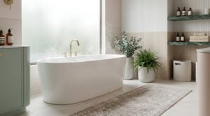 objevte tříbarevnou paletu 2026, která promění vaši stárnoucí bílou koupelnu v luxusní spa oázu plnou elegance a moderního designu.