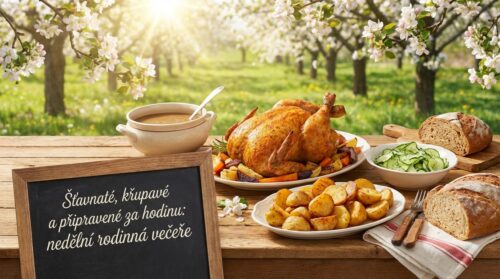 Šťavnaté, křupavé a připravené za hodinu: oblíbena nedělní rodinná večeře