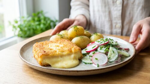 Výživný smažený sýr, který nezabere více než třicet minut